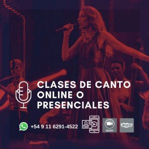 Clases de canto, técnica vocal, interpretación de canciones - De Ceci Méndez - Palermo Ciudad de Buenos Aires