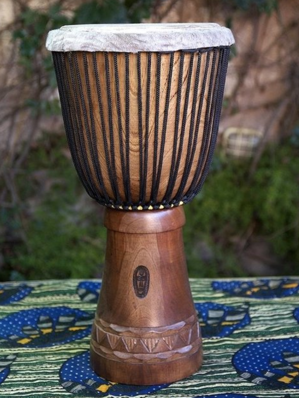 símbolo Viento Discutir Djembe Mediano Nuevo - De Estudio - Tambor Africano -  Beautifulinstrument.com