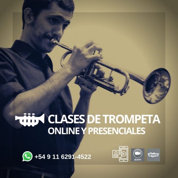 CLASES DE TROMPETA ONLINE Y PRESENCIALES