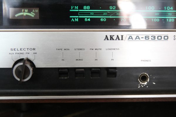 Amplificador Vintage Akai Aa 6300