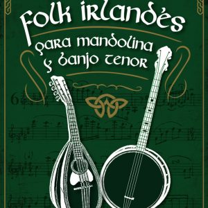 Tapa del Libro Folk Irlandés para Mandolina y Banjo tenor