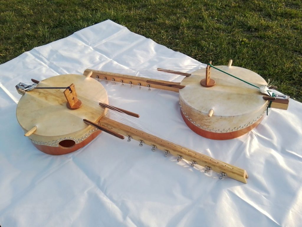 Professional luthier's Ngoni made with Wooden acustic box (not calabash ...