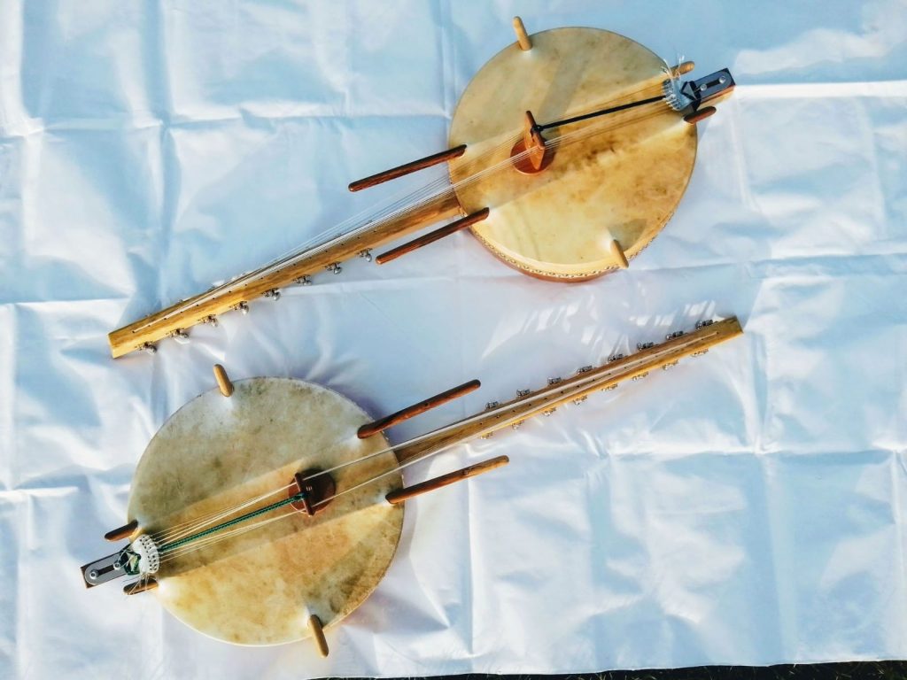 Ingoni Instrument Professional luthier's Ngoni made with Wooden acustic box (not calabash ...