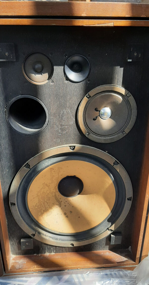 Bafles AKAI SW-155 - Altavoces Originales de 4 Vias 50 W RMS - Vintage 1973 - Japoneses - SUENAN COMO NUEVOS - Imagen 17