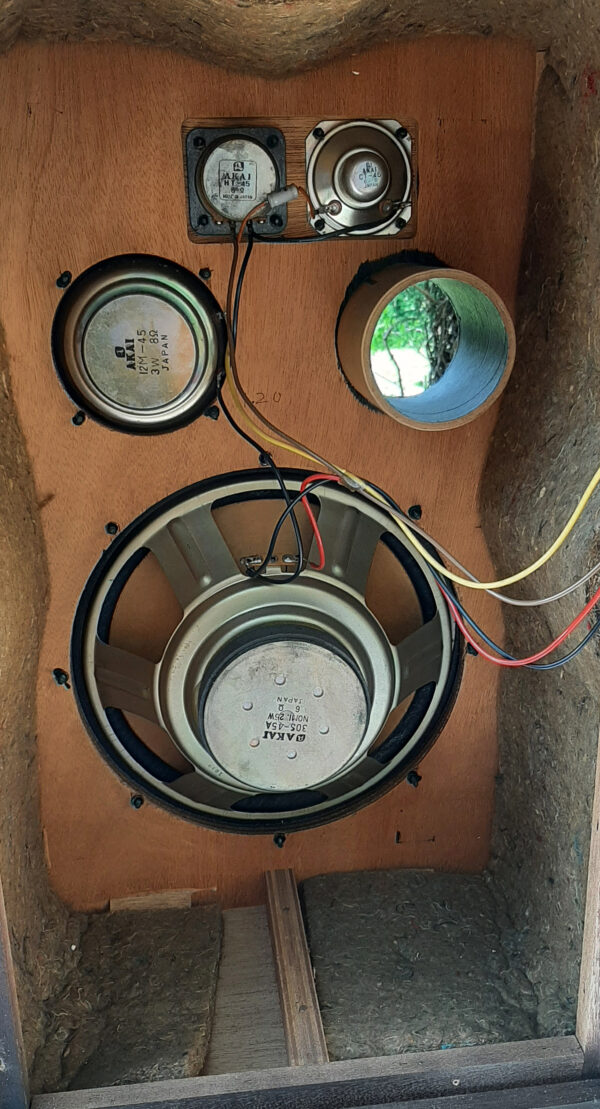 Bafles AKAI SW-155 - Altavoces Originales de 4 Vias 50 W RMS - Vintage 1973 - Japoneses - SUENAN COMO NUEVOS - Imagen 24