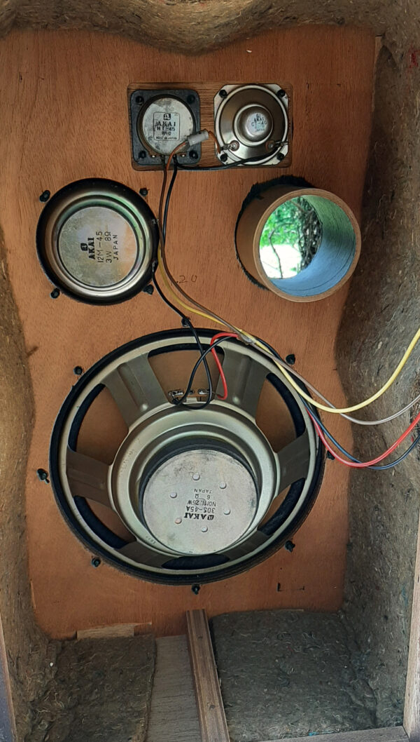 Bafles AKAI SW-155 - Altavoces Originales de 4 Vias 50 W RMS - Vintage 1973 - Japoneses - SUENAN COMO NUEVOS - Imagen 22