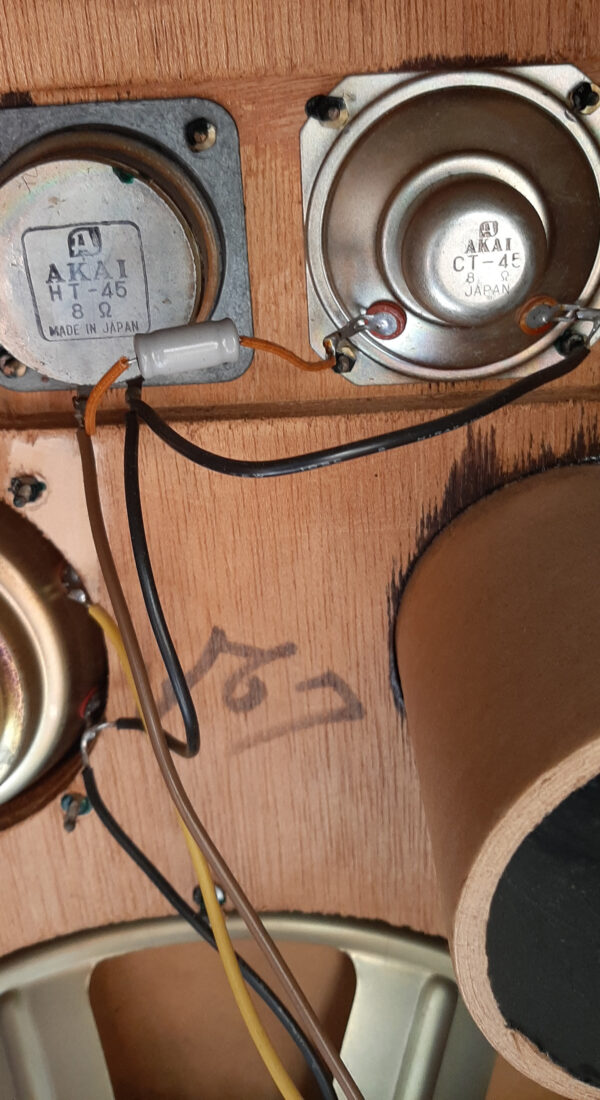 Bafles AKAI SW-155 - Altavoces Originales de 4 Vias 50 W RMS - Vintage 1973 - Japoneses - SUENAN COMO NUEVOS - Imagen 23
