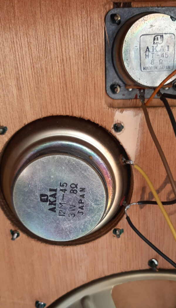 Bafles AKAI SW-155 - Altavoces Originales de 4 Vias 50 W RMS - Vintage 1973 - Japoneses - SUENAN COMO NUEVOS - Imagen 21