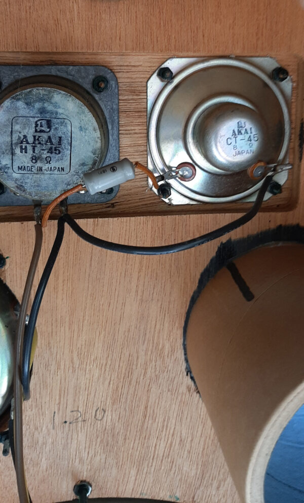 Bafles AKAI SW-155 - Altavoces Originales de 4 Vias 50 W RMS - Vintage 1973 - Japoneses - SUENAN COMO NUEVOS - Imagen 13