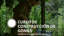 Curso de Construção de Gong, experiência em Campinas, São Paulo, Brasil