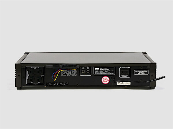 Sintonizador estéreo Sansui T-5 AM/FM, equipo Vintage (1983) inmaculado