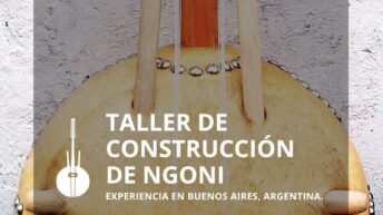 Taller de construcción de Ngoni en el barrio de Floresta, Buenos Aires, Argentina