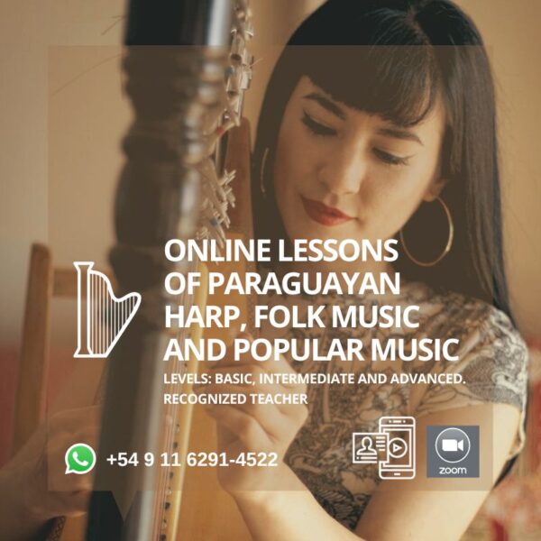 Paraguayan harp, folk and popular music online lessons
